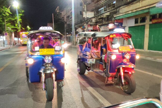 Bangkok Night Eats by Tuk Tuk - Hotel-pickup & Dinner - Your First Bite: Meeting Up and Getting Oriented in the Dark
