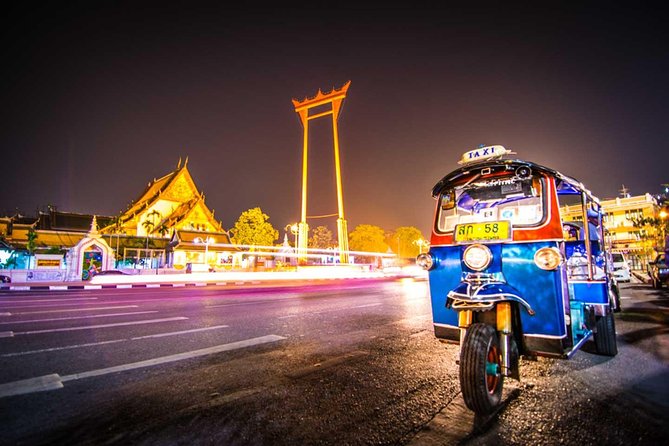 Bangkok Night Lights: Temple & City Tour by Tuk Tuk (SHA Plus) - Wat Suthat: central temple vibes without over-staying