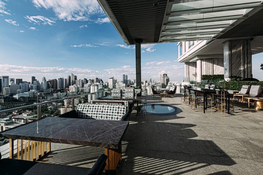 Bangkok: Nimitr Rooftop by 137 Pillars - The menu: modern Asian dishes, plated for a grown-up night out