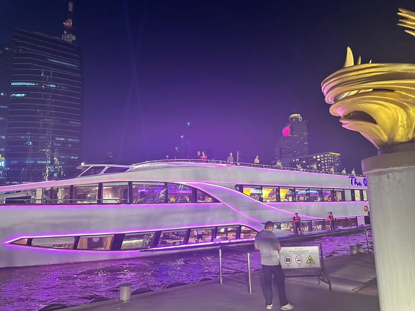 Bangkok: Opulence Luxury Dinner Cruise with Hotel Transfer - What’s Included vs Not Included (So You Don’t Get Surprise-Annoyed)