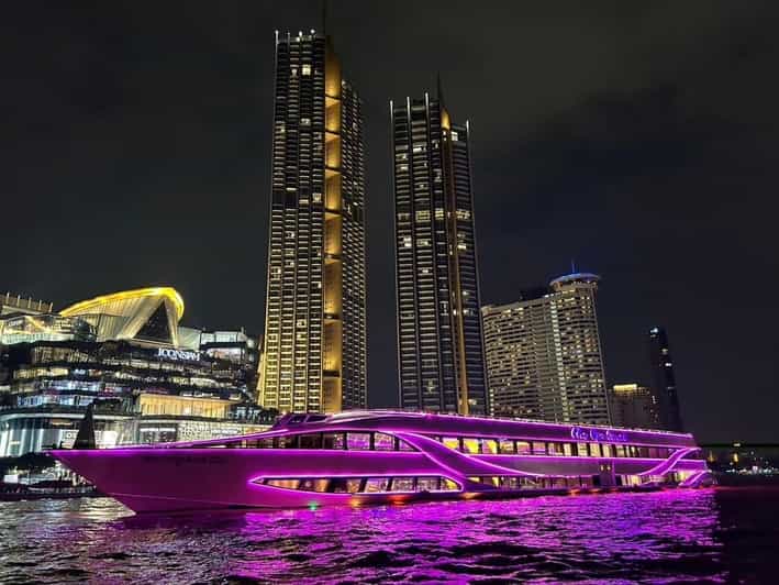 Bangkok: Opulence Luxury River Dinner Cruise - Top-deck views: where the skyline turns into a photo you’ll keep