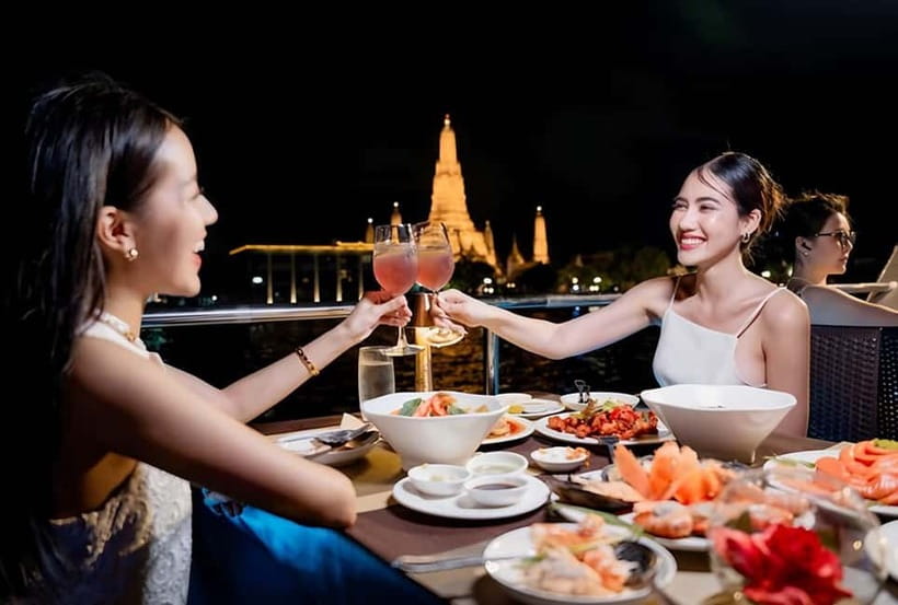 Bangkok: Opulence Luxury River Dinner Cruise with Live Band - Wat Arun, the Grand Palace zone, and what the cruise reveals at dusk