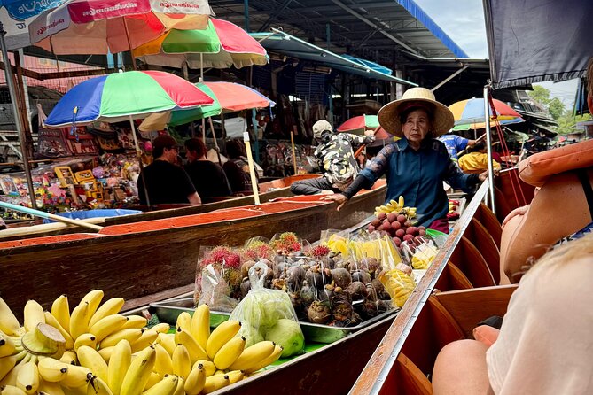 Bangkok: Private Floating Market and Train Market - Stop 2: Ban Laem Railway Station and the Non-Air-Conditioned Local Train