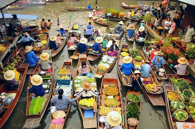 Bangkok: Railway and Floating Market Tour + Dragon Temple - Wat Sam Phran: the dragon temple you can’t ignore