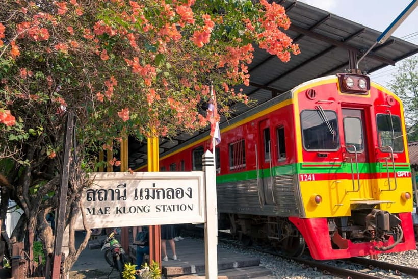 Bangkok: Railway, Floating Market & Chao Phraya Cruise Tour - Back to Bangkok by Van: Reset Before the River Cruise
