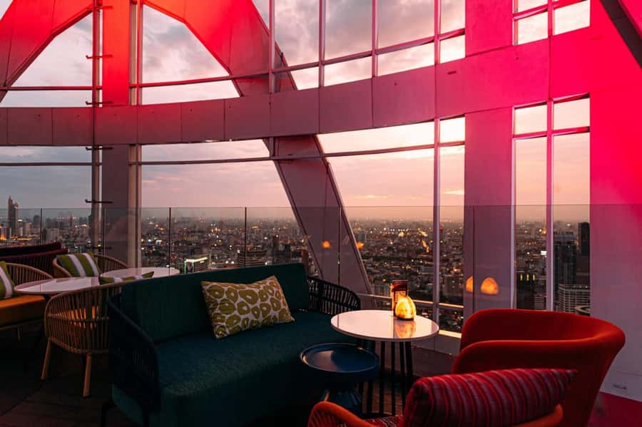 Bangkok: Red Sky 57th Floor COCOA XO Bar - Cocktails and Desserts: The Real Point of the Menu