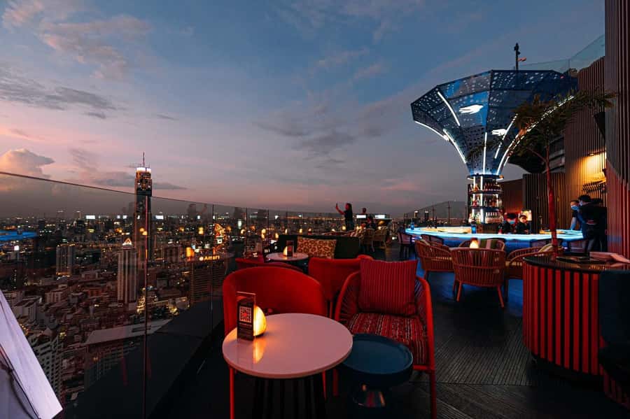 Bangkok: Red Sky 57th Floor COCOA XO Bar - Views Are the Value Driver, But the Small Group Helps Too