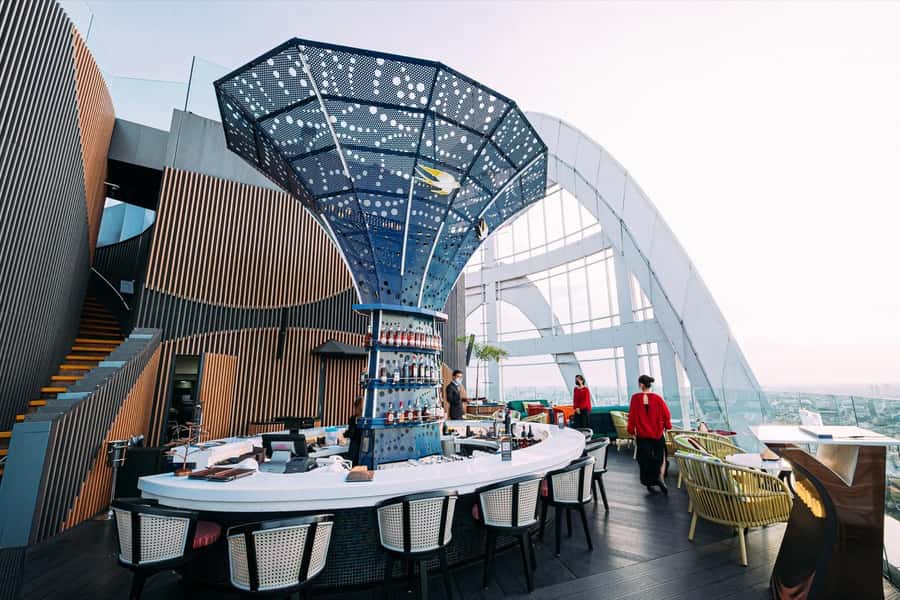 Bangkok: Red Sky 57th Floor COCOA XO Bar - Practical Rules: What to Wear and What to Skip