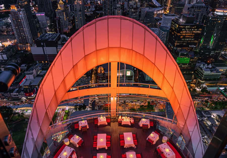 Bangkok: Red Sky Restaurant 55th Floor - Red Sky’s 55th-Floor View: What You’re Really Buying