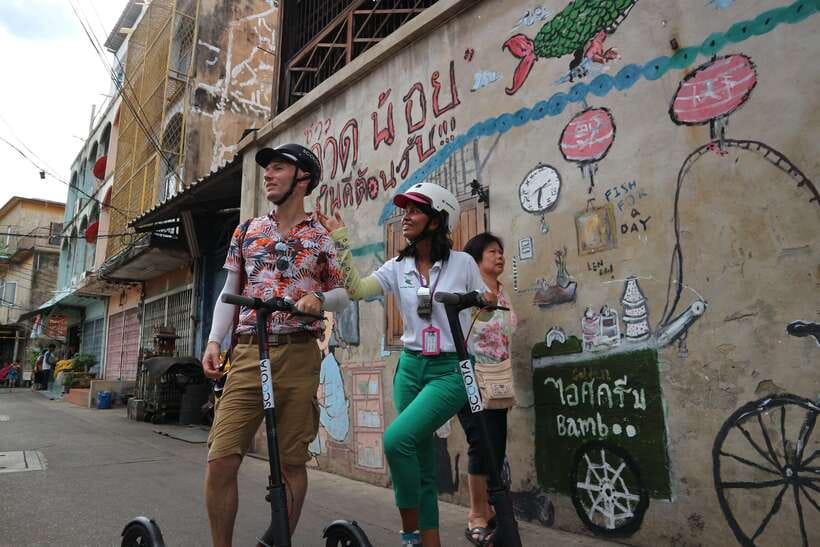 Bangkok: Riverside E-Scooter Adventure with StreetFood Snack - Who this e-scooter street-food tour is best for