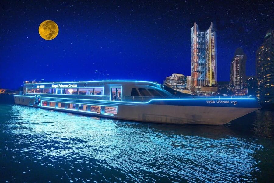 Bangkok: Royal Princess Cruise with Optional Hotel Transfer - Optional hotel transfer at 5:30 PM: convenience with a strict clock
