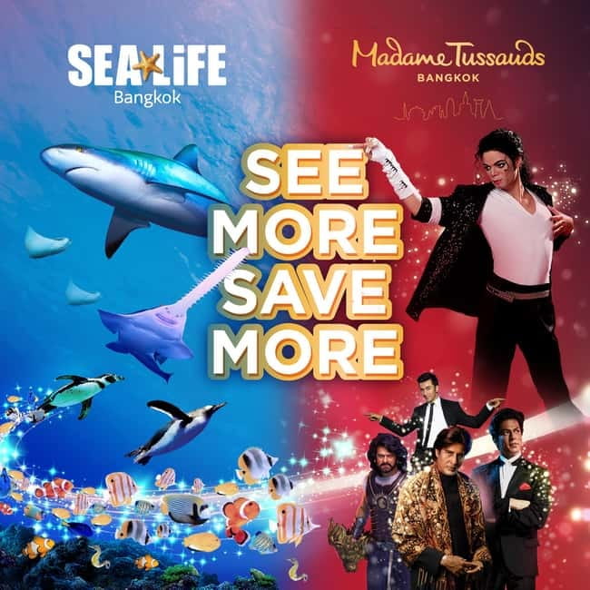Bangkok: SEA LIFE Bangkok & Madame Tussauds Entry Ticket - Madame Tussauds Bangkok: interactive celebrity posing that’s more than photos