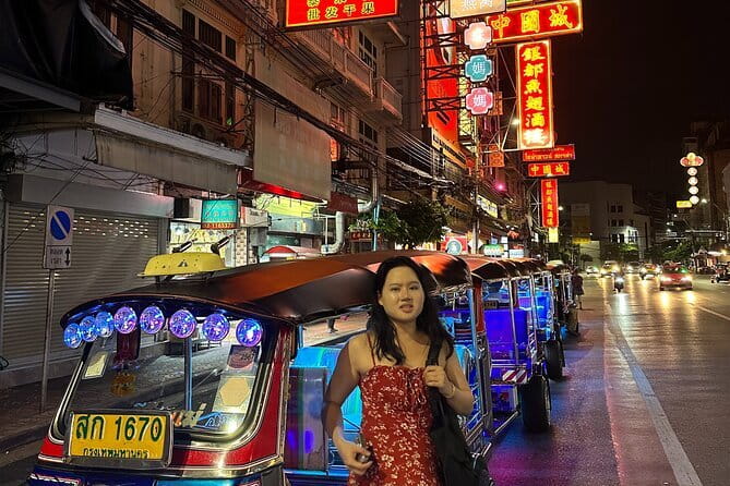 Bangkok : Sunset Food tour by Tuk Tuk boat with big Buddha view - Key Highlights You’ll Actually Feel During the Tour