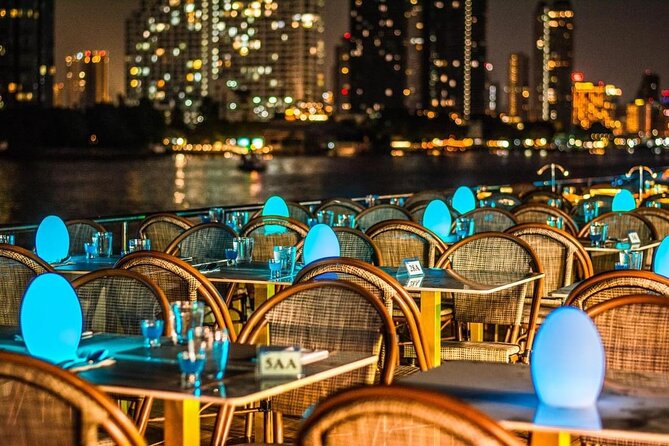 Bangkok Sunset or Evening Dinner Cruise (The Planet Cruise) - Dual Open Decks: Where the Best Views (and Photos) Happen