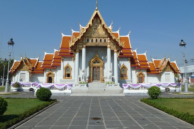 Bangkok Temples and City Highlights Tour - Wat Pho (Wat Phra Chetuphon): the reclining Buddha area in 45 minutes