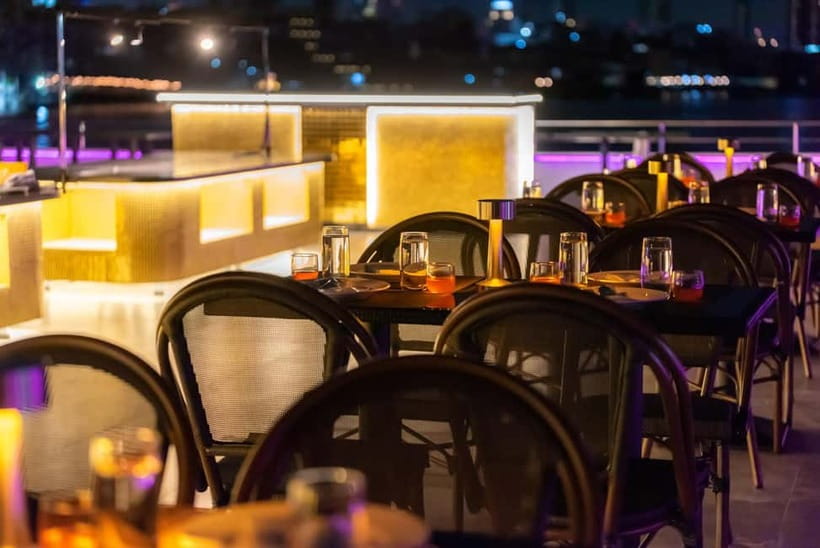 Bangkok: The Newest Luxury 5-Star Bangkok Chao Phraya Cruise - What You See on the Chao Phraya at Night (Including Wat Arun)
