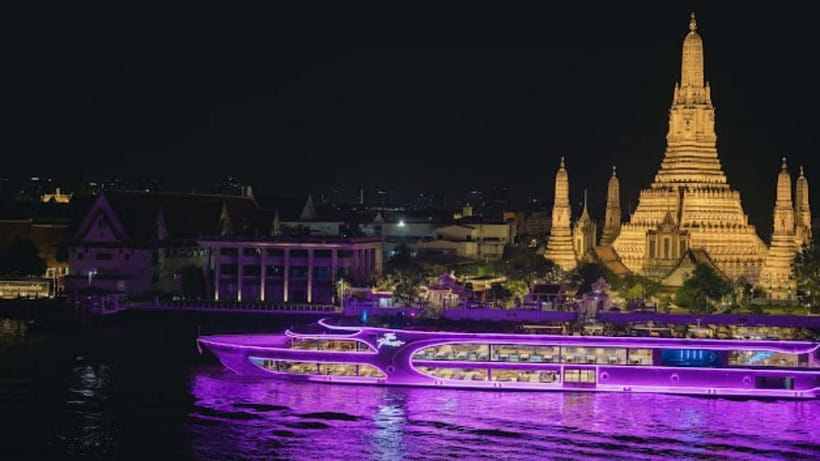 Bangkok: The Planet Chao Phraya River Dinner Cruise - Entering the Night at Asiatique: Your Boarding Base