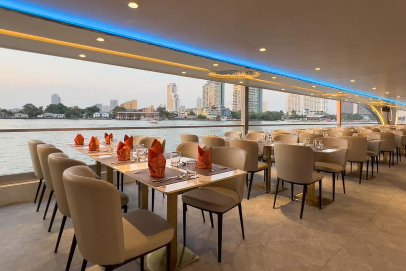 Bangkok: The Planet Chao Phraya River Dinner Cruise - The Route: From Icon Siam Views to Wat Arun and the Grand Palace