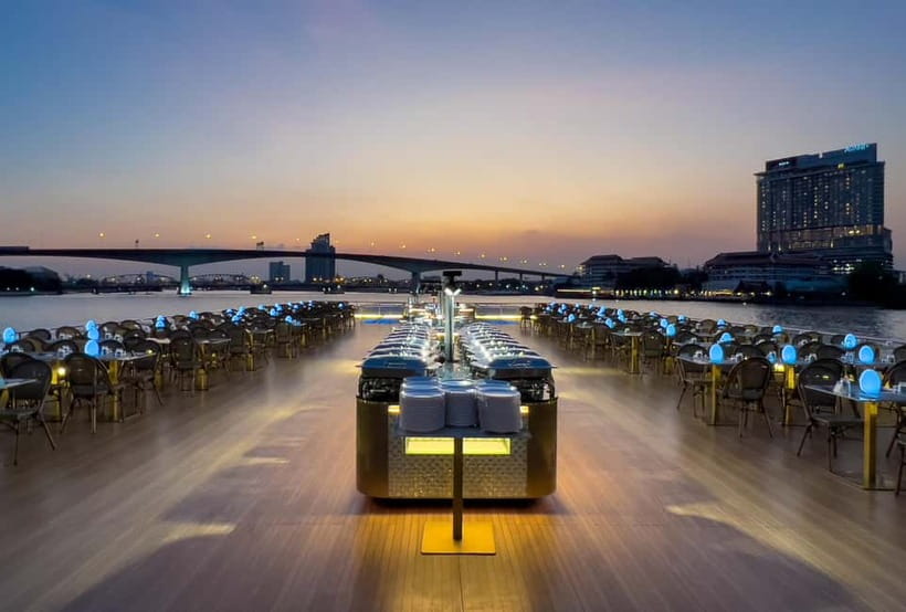 Bangkok:The Planet Sunset&Dinner Cruise on Chao Phraya River - A booking checklist that helps you enjoy the night