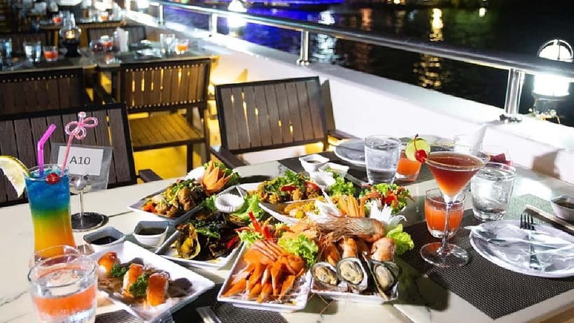 Bangkok:The Planet Sunset&Dinner Cruise on Chao Phraya River - Sunset Cruise: a 90-minute to 2-hour photo run from Wat Arun to ICONSIAM (depending on timing)