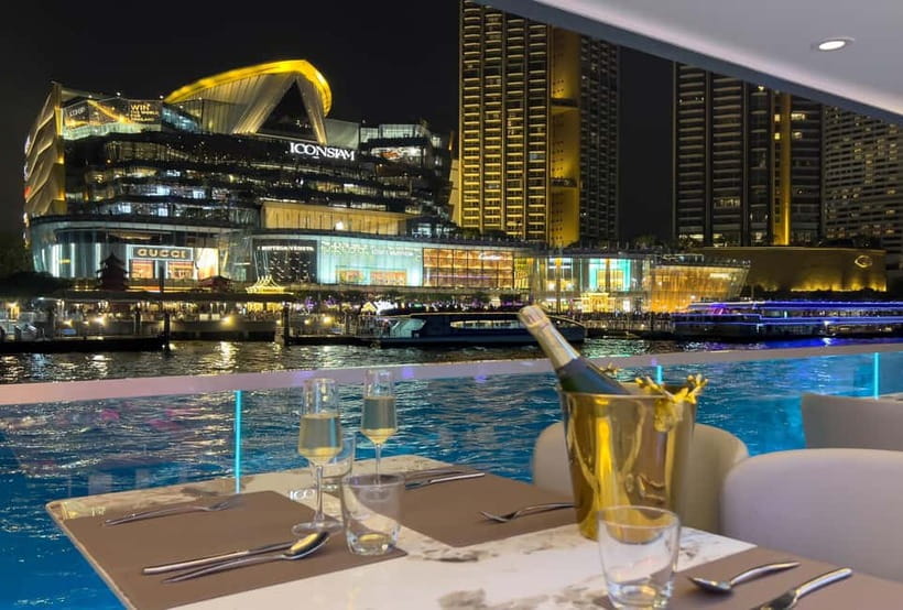 Bangkok:The Planet Sunset&Dinner Cruise on Chao Phraya River - The buffet: seafood, sashimi, steak, and desserts that keep you busy