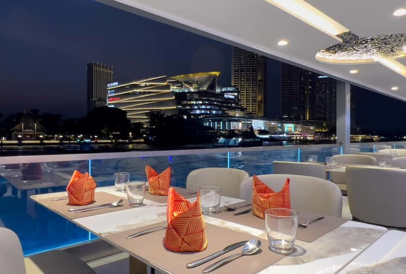 Bangkok:The Planet Sunset&Dinner Cruise on Chao Phraya River - Price and value around $31 per person