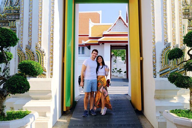 Bangkok Thrilling Tuk Tuk Tour (Private & All-Inclusive) - The All-White Marble Temple and the Grand Palace Area