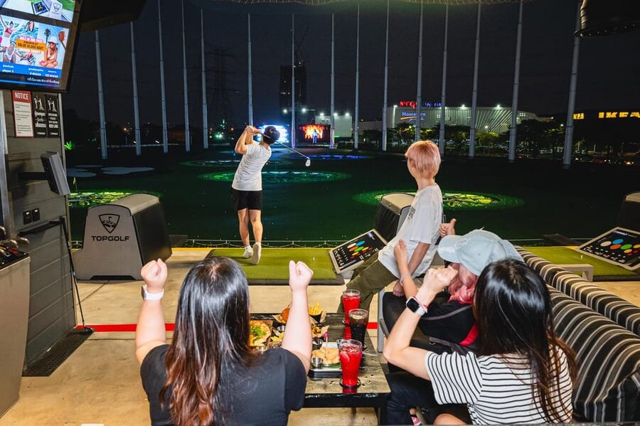 Bangkok: Topgolf Megacity Packages - Food and drinks in the sharing set: where the value really shows up