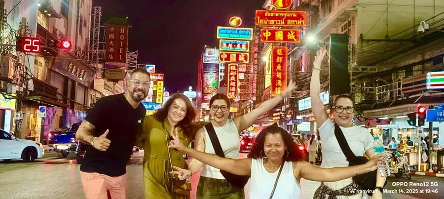 Bangkok: Tuk Tuk Adventure Chinatown Michelin Food & Temples - Giant Swing, Wat Saket, Loha Prasat, and Democracy Monument: History While You’re Moving