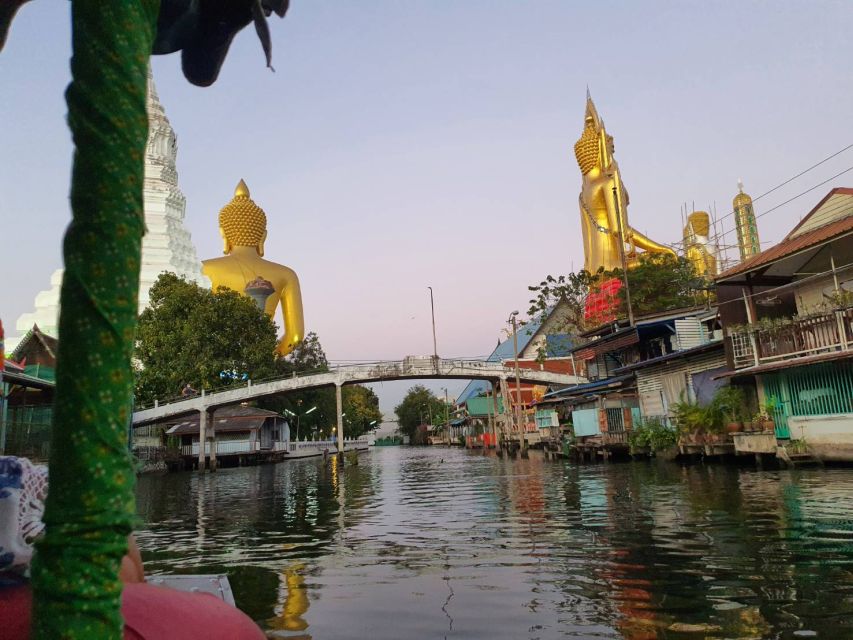 Bangkok Twilight : Hidden Canal, Big Buddha & temple - Big Buddha and the restoration factor: what you should plan for