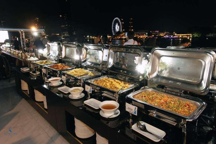Bangkok: Unicorn Chao Phraya River Dinner Cruise - Board the Unicorn: the ship’s layout and onboard vibe
