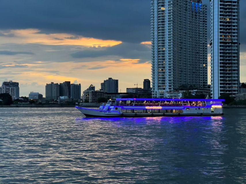 Bangkok: VELA Dinner Cruise Ticket - Key highlights to know before you go