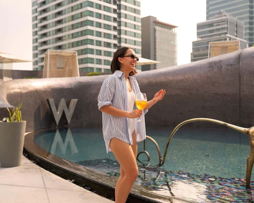 Bangkok: W Hotel Pool & Gym Experience - Spa Facilities and 60-Minute Massage: The Part That Gets Personal
