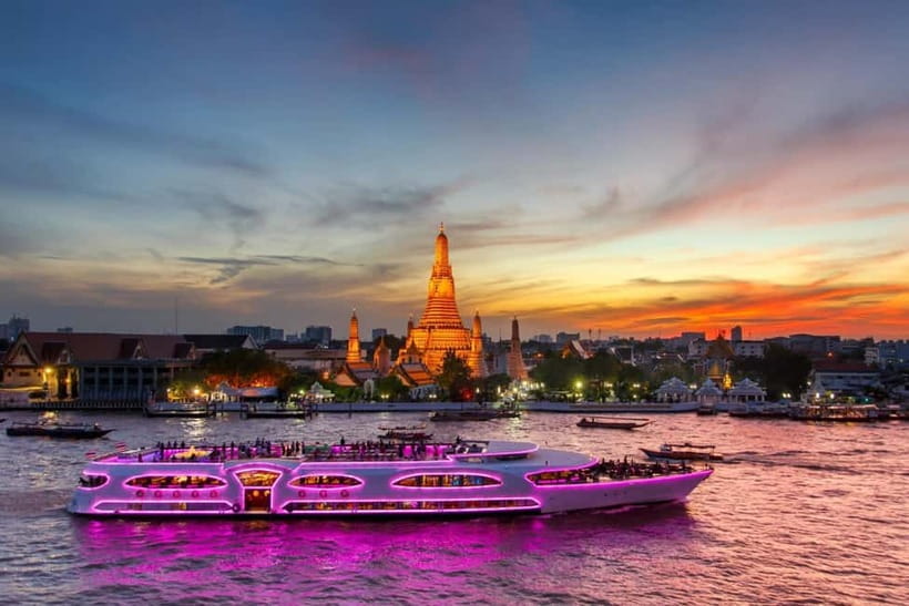 Bangkok: Wonderful Pearl Cruise with Optional Hotel Transfer - Indoors vs Outdoors: Your Best Chance at Views