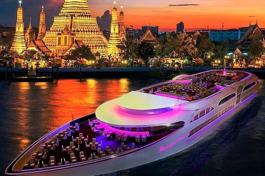 Bangkok: Wonderful Pearl Dinner Cruise and Live Performance - A Two-Hour River Reset with Dinner and Drag Cabaret