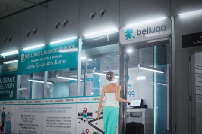 Bellugg Luggage Storage Service - Mobile ticket and booking number: faster than paper, but keep it handy