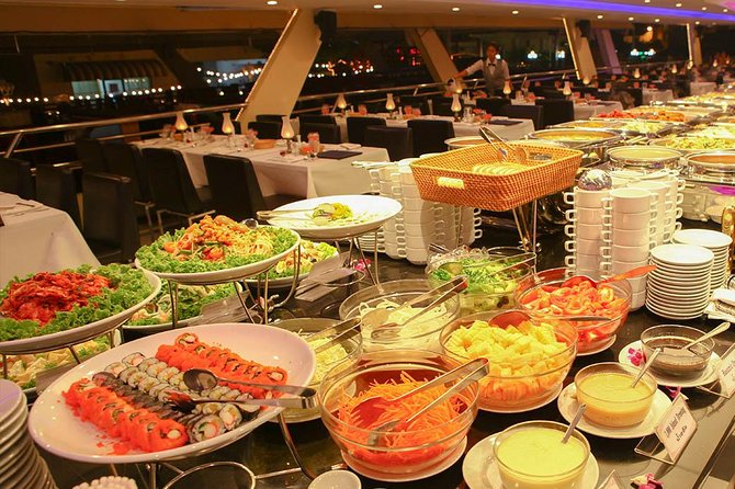 Chaophraya Princess Dinner Cruise in Bangkok with Hotel Pickup - Live entertainment onboard: violin, sax, and a party-within-reason mood