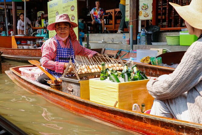 Day Trip to Bangkok Floating Market & Maeklong Railway - Buffalo Café Break at The Buffalo Amphawa