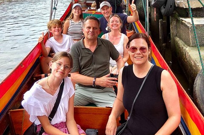 Discover Hidden Bangkok with Longtail Boat Tour - The route logic: calmer canals, cultural stops, and water-level landmark views
