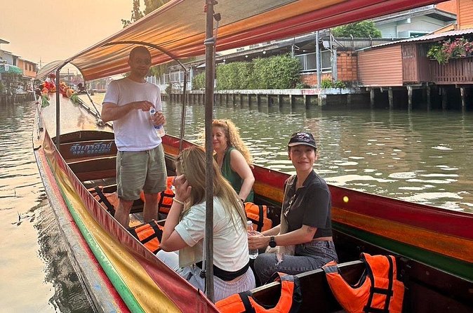 Discover Hidden Bangkok with Longtail Boat Tour - Wat Paknam’s Big Buddha from the water, plus the Reclining Buddha Temple at Wat Raja Oros