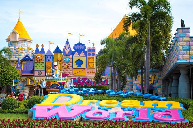 Dream World & Snow Town in Bangkok with Return Transfer & Lunch - Entering Dream World: thrill rides, calmer rides, and the show lineup