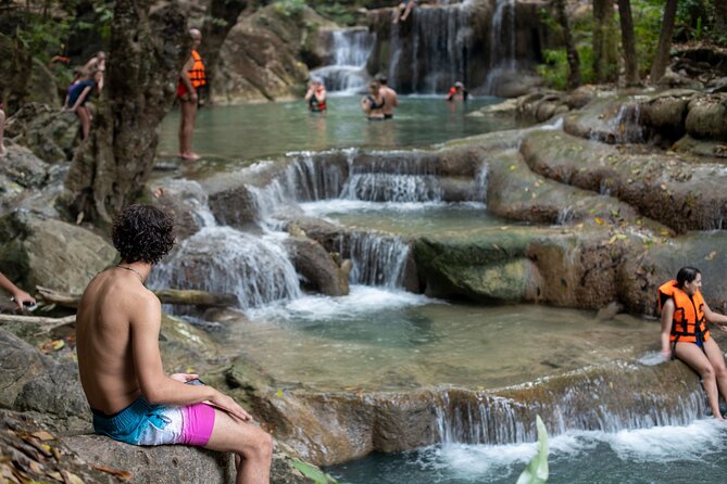 Erawan Waterfall & Train Tour from Kanchanaburi – Full Day - A Full-Day Loop From Srinakarin Dam to the Bridge On The River Kwai