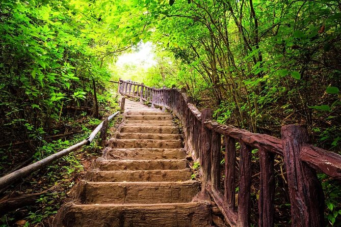 Erawan Waterfall & Train Tour from Kanchanaburi – Full Day - Bridge On The River Kwai: Views Plus Cultural Context