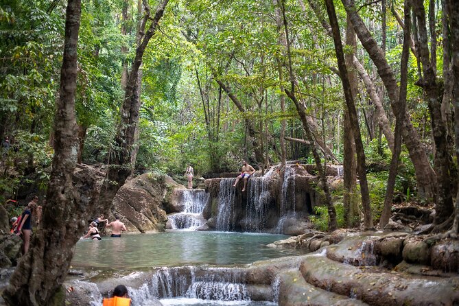 Erawan Waterfalls and Bridge Over River Kwai Tour from Bangkok - River Kwai Bridge and the Death Railway story you’ll want to hear