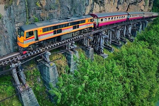 Erawan Waterfalls-Death Railway & River Kwai Tour - Tham Kra Sae: The Included Mid-Route Detour