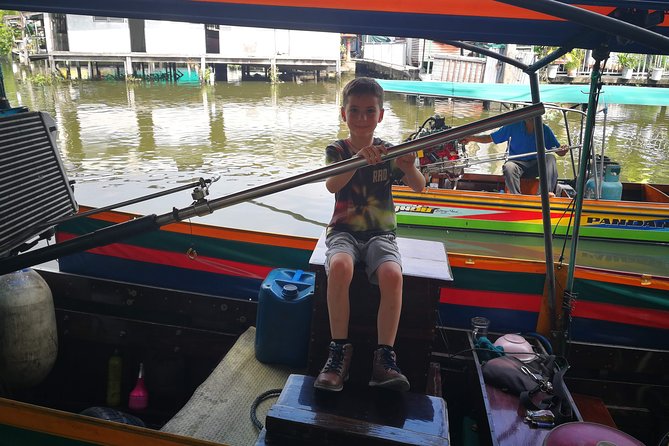 Explore Bangkok by Bike & Boat with Lunch - Wat Khun: riverside temples you see from street level