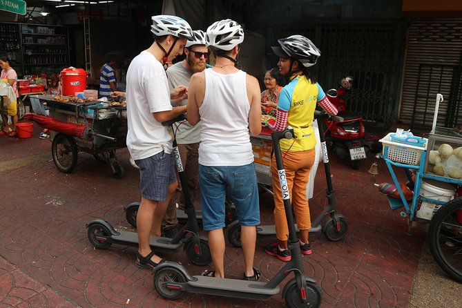 Explore Bangkok by E-Scooter & Try Street Food - Flute Makers’ Village: craft work plus first tastes