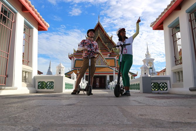 Explore Bangkok by E-Scooter & Try Street Food - Meeting at Jamming Thailand and your practice run