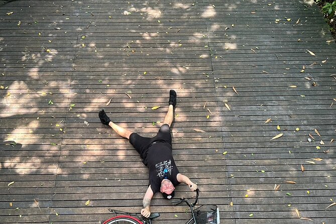 Exploring Bangkachao (Green lung of Bangkok) by Bicycle - Stop 4: Floating market access, but only on weekends