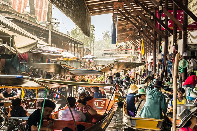 Famous Markets Tour: Maeklong Railway & Damnoen Saduak Floating - Getting there: pickup, meeting point, and the MBK drop-off detail